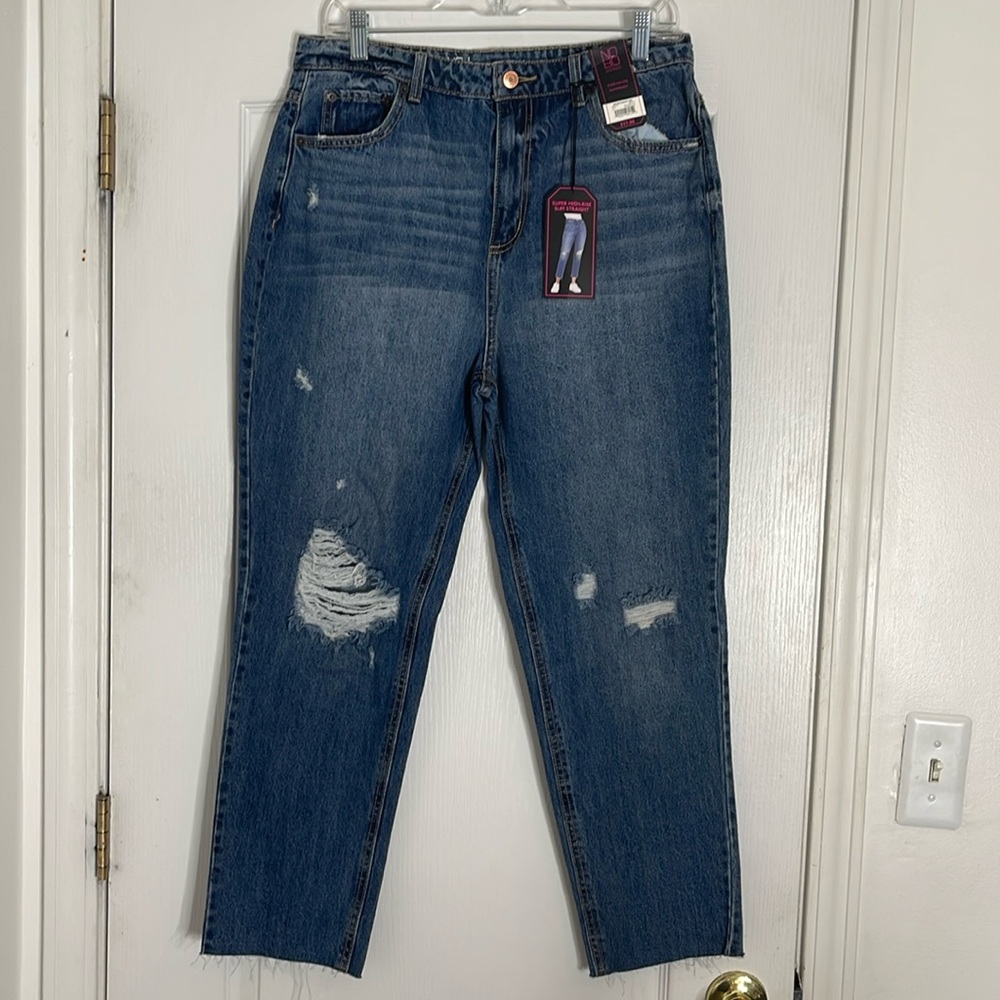 Juniors Super High Rise Jeans